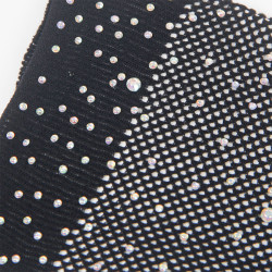 Subblime - 957469Gants Shine Transparents Noirs S/M